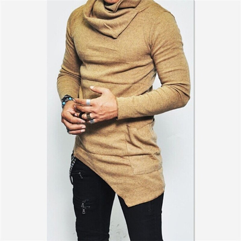 Plus Size 5XL Men’s Hoodies Unbalance Hem Pocket Long Sleeve Sweatshirt For Men Clothing Autumn Turtleneck Sweatshirt Top Hoodie Plus Size 5XL Men's Hoodies Unbalance Hem Pocket Long Sleeve Sweatshirt For Men Clothing Autumn Turtleneck Sweatshirt Top Hoodie