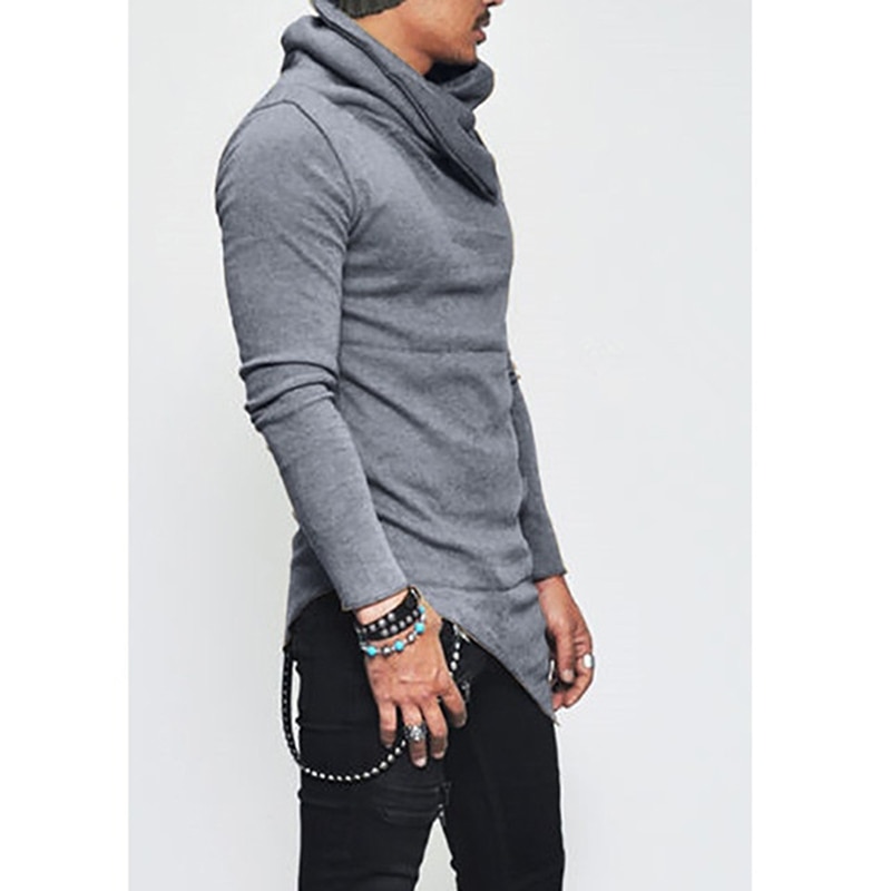 Plus Size 5XL Men’s Hoodies Unbalance Hem Pocket Long Sleeve Sweatshirt For Men Clothing Autumn Turtleneck Sweatshirt Top Hoodie Plus Size 5XL Men's Hoodies Unbalance Hem Pocket Long Sleeve Sweatshirt For Men Clothing Autumn Turtleneck Sweatshirt Top Hoodie