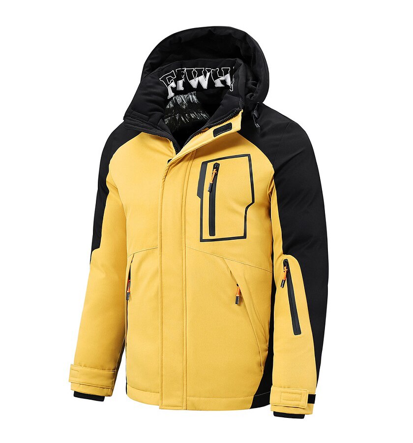 5XL Men 2021 Winter New Outwear Thick Warm Parkas Jacket Coat Men Casual Windproof Pockets Detachable Hooded Parkas Jacket Men 5XL Men 2021 Winter New Outwear Thick Warm Parkas Jacket Coat Men Casual Windproof Pockets Detachable Hooded Parkas Jacket Men