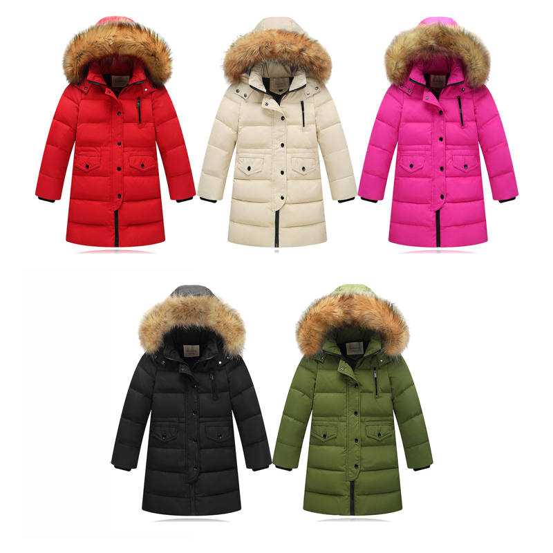 Winter Down Jacket for Girls