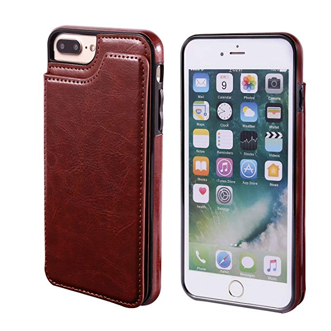 Colorful Flip Wallet Case for iPhone