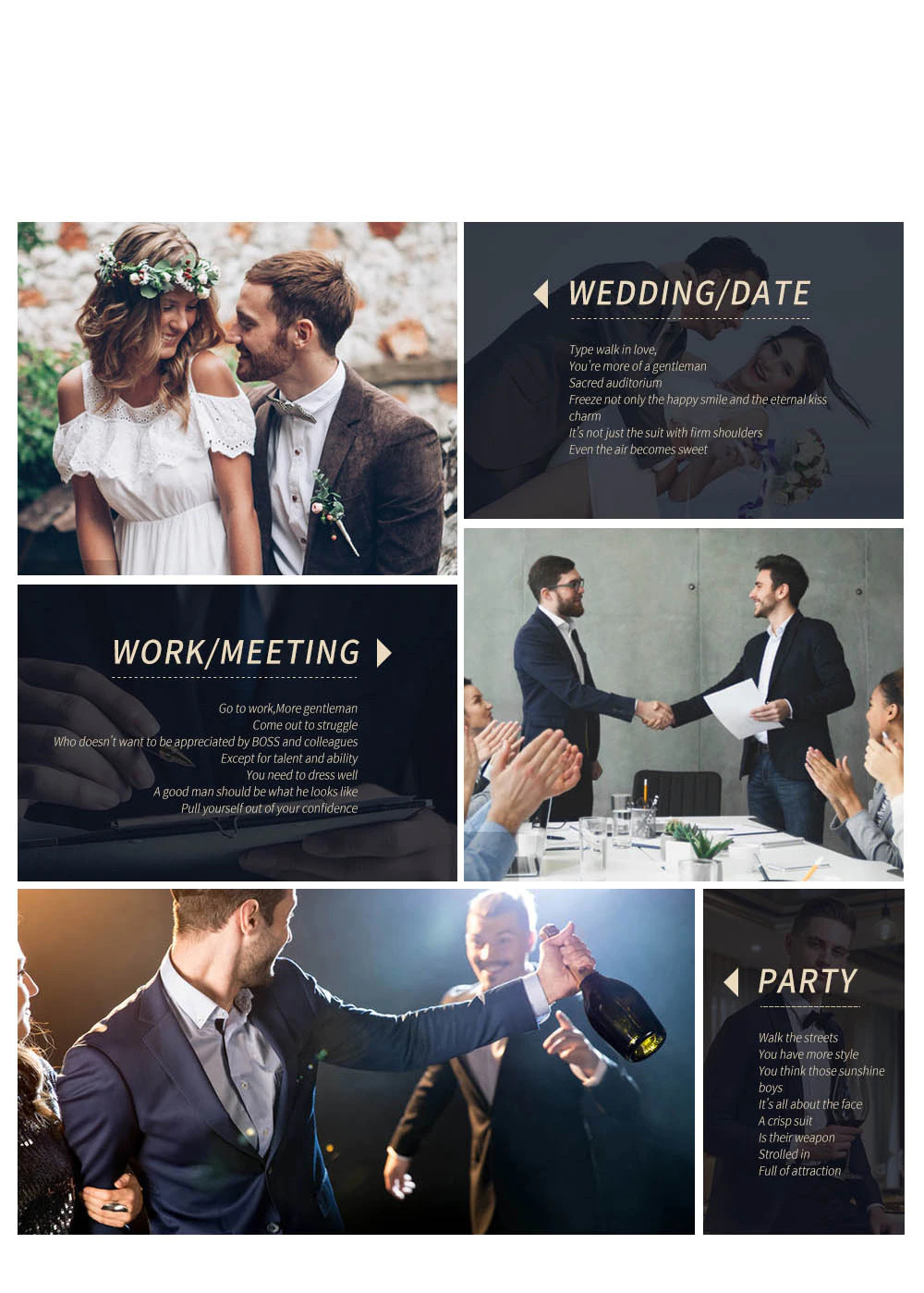 Custom Men Suit Tuxedo / New Style Blazer Pattern (3 Piece: Jacket, Vest, Pant)