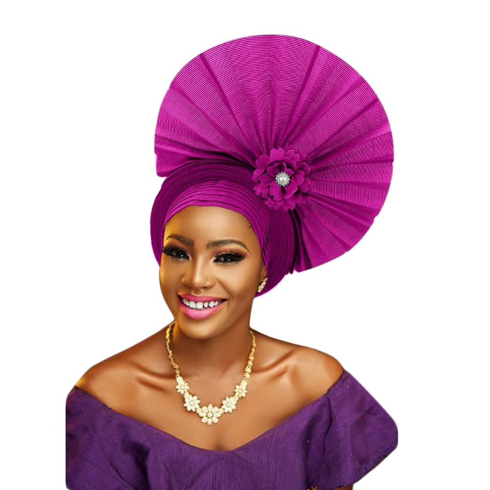 2021 Newest Fashion Turban Women Cap Beaded For India Hat Head Wrap Lady Hair Accessories