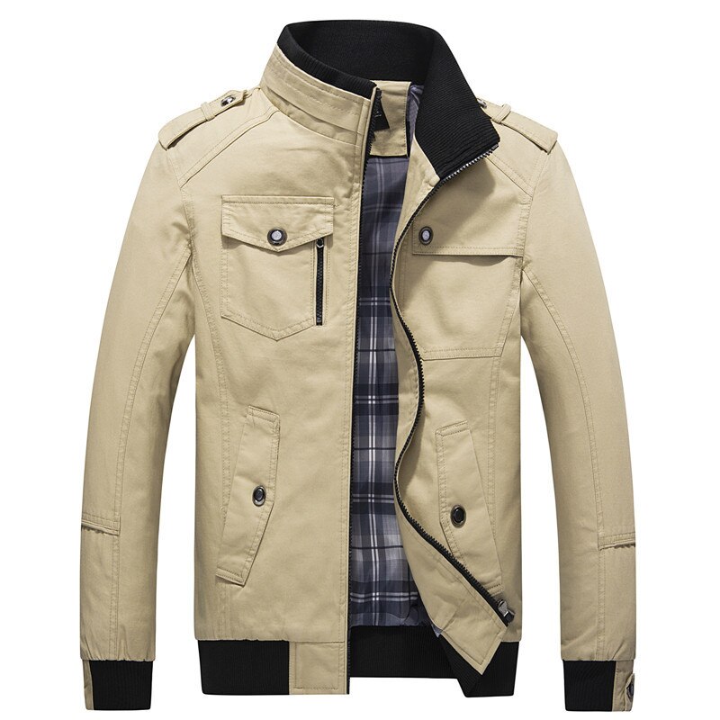 Men's Windbreaker Jacket Coat 2021 Spring Autumn New Fashion Bomber Jacket Men Clothing Zipper Military Casual Jacket Men Tops Men's Windbreaker Jacket Coat 2021 Spring Autumn New Fashion Bomber Jacket Men Clothing Zipper Military Casual Jacket Men Tops