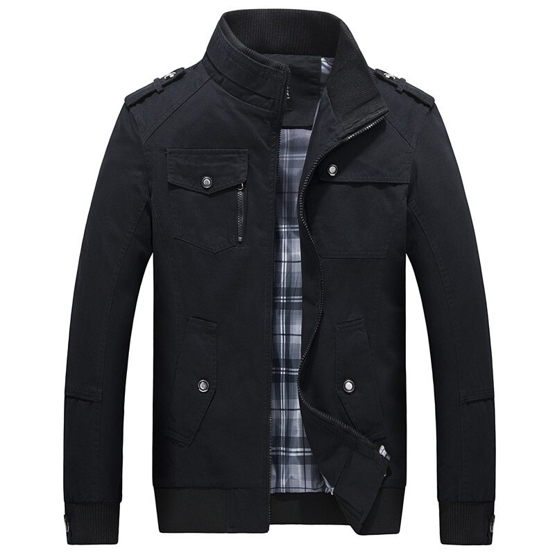 Men's Windbreaker Jacket Coat 2021 Spring Autumn New Fashion Bomber Jacket Men Clothing Zipper Military Casual Jacket Men Tops Men's Windbreaker Jacket Coat 2021 Spring Autumn New Fashion Bomber Jacket Men Clothing Zipper Military Casual Jacket Men Tops
