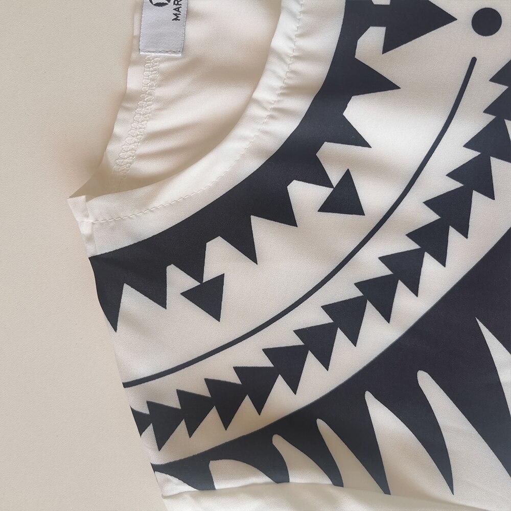 Long Sleeve Shirts Print Gray T-shirt African Chilaba