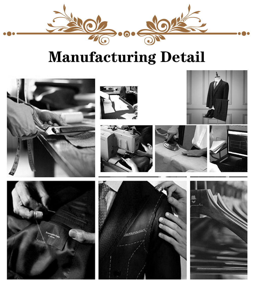 Shiny Beaded Gold Embroidery Men Suits 2 Pieces Sets (Jacket +Pants)