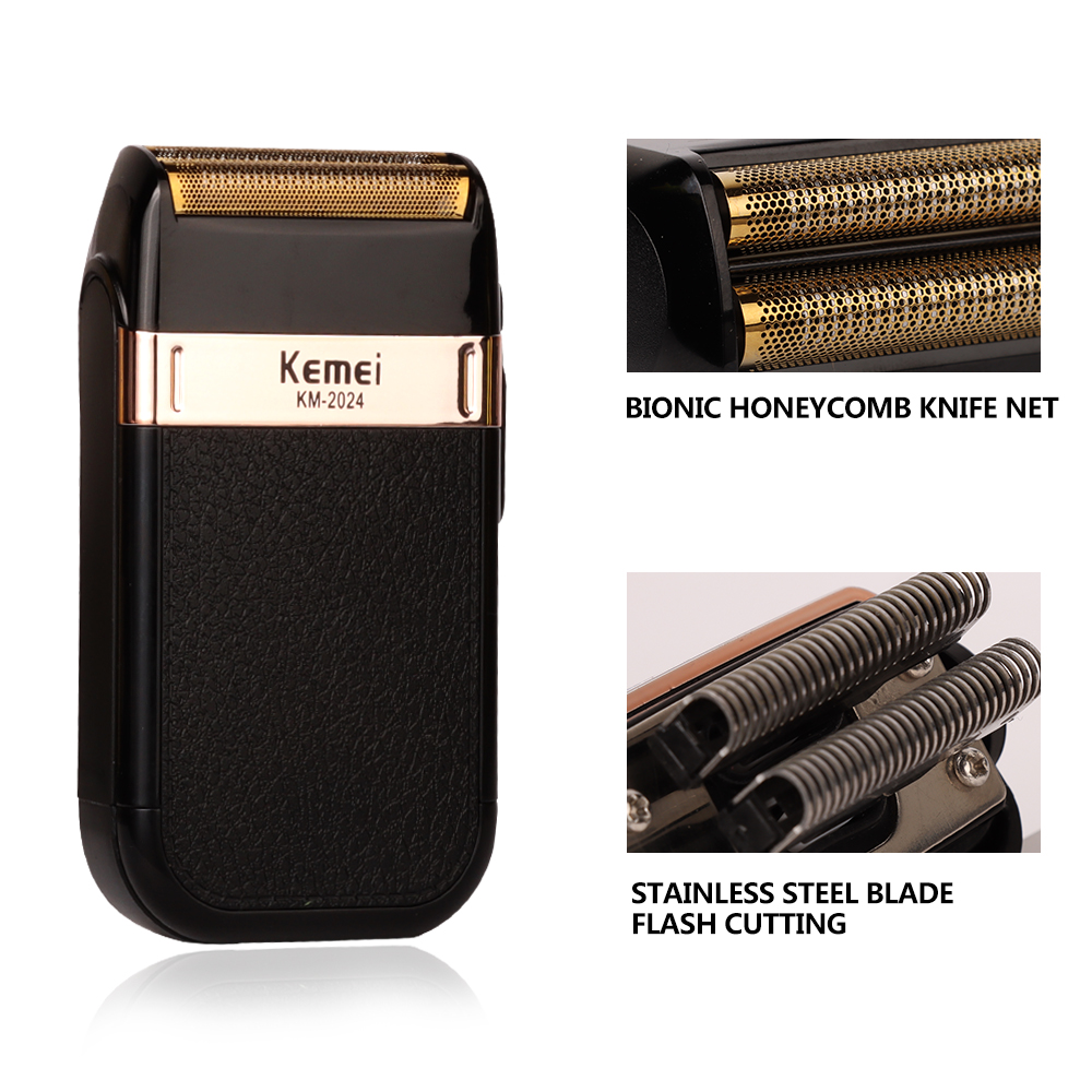 Professional Barber Hair Clipper Rechargeable (Finish Cutting Machine, Beard Trimmer Shaver Cordless)