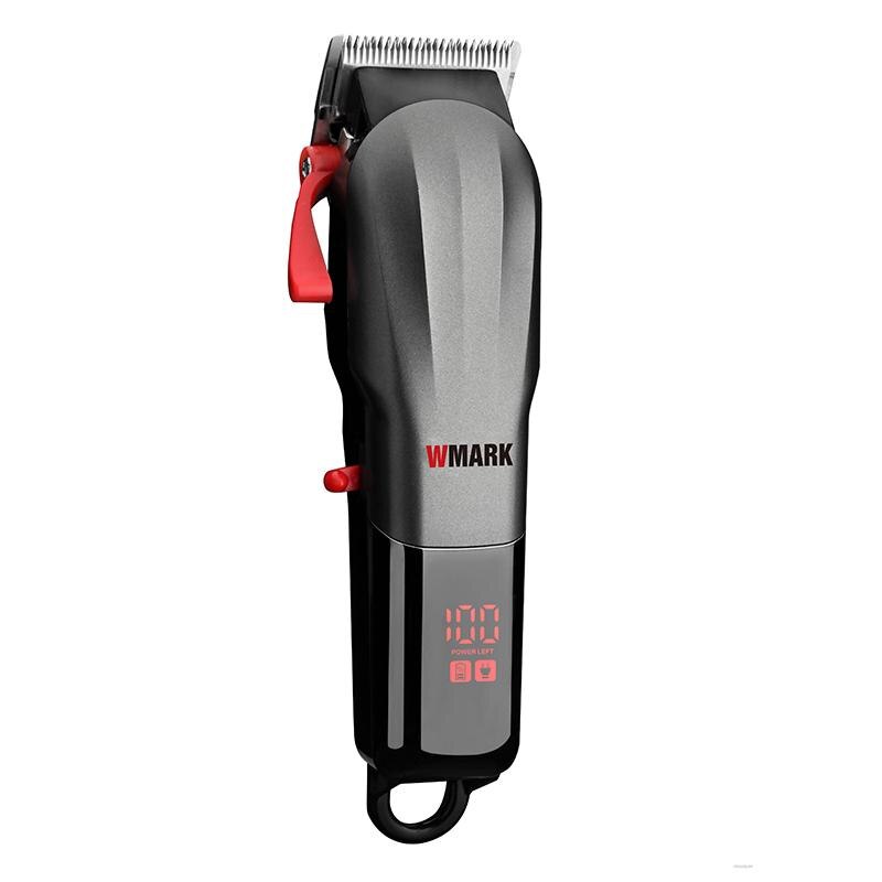 WMARK NG-115 Professional Hair Clipper Electric Rechargeable Cordless With LED Display