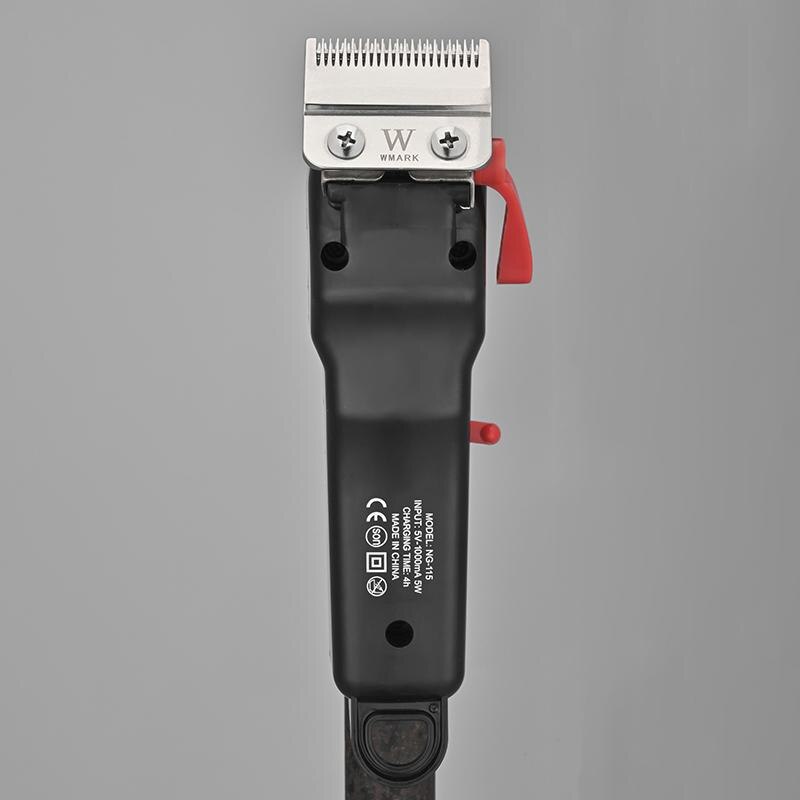 WMARK NG-115 Professional Hair Clipper Electric Rechargeable Cordless With LED Display
