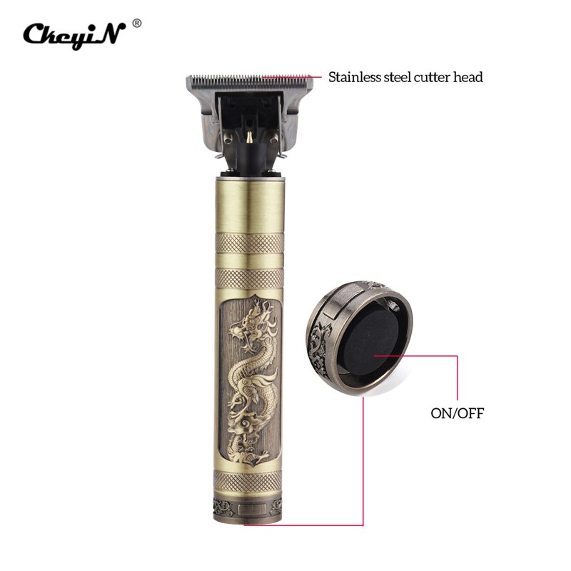 CkeyiN Electric Hair Clipper Rechargeable (Beard Trimmer, Razor Cutter Machine, Professional Barber Shaver)