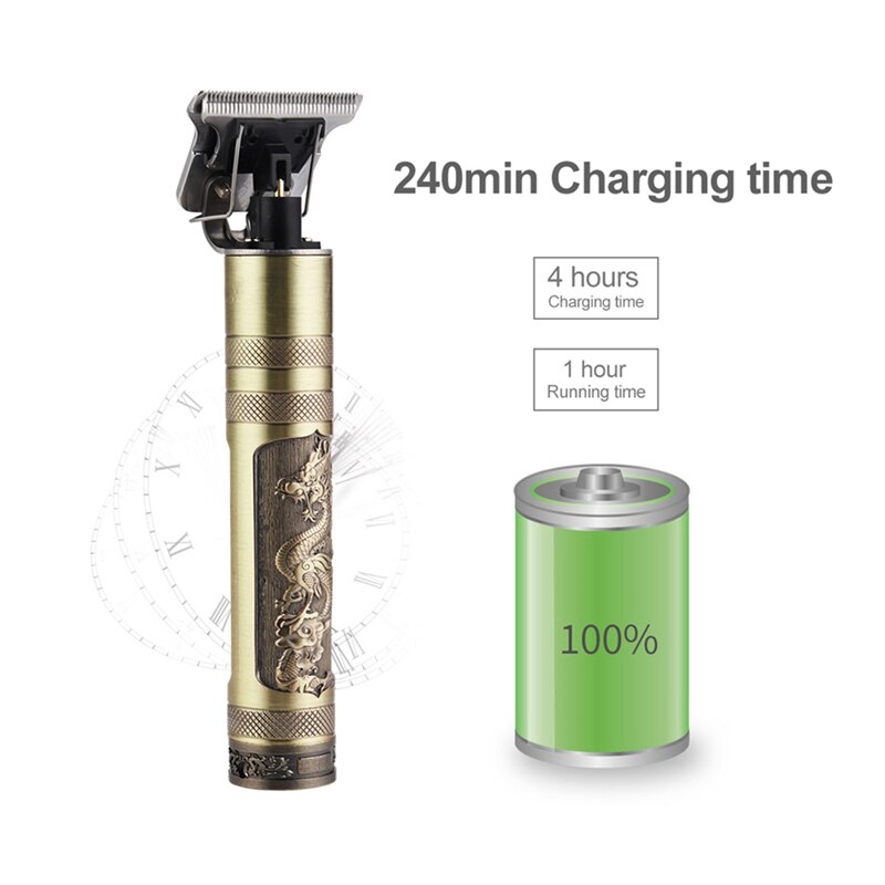 CkeyiN Electric Hair Clipper Rechargeable (Beard Trimmer, Razor Cutter Machine, Professional Barber Shaver)
