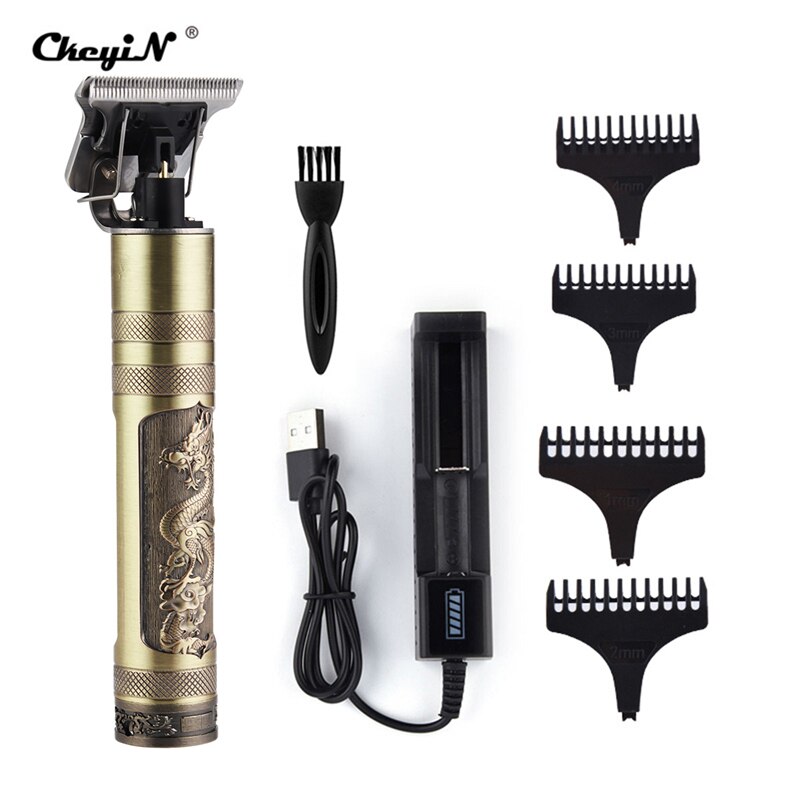 CkeyiN Electric Hair Clipper Rechargeable (Beard Trimmer, Razor Cutter Machine, Professional Barber Shaver)