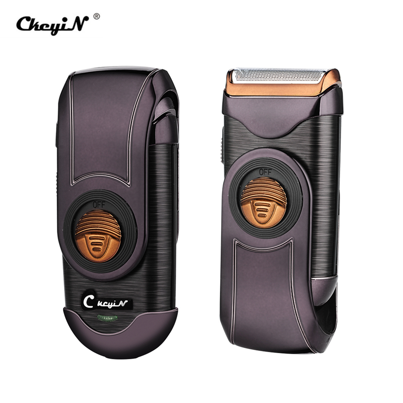 CkeyiN Electric Men Shaver, Beard Trimmer, Cordless Razor with Spare Blade