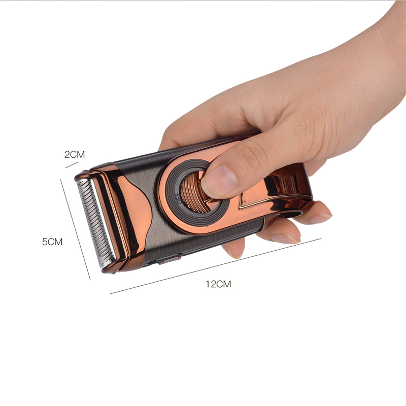 CkeyiN Electric Men Shaver, Beard Trimmer, Cordless Razor with Spare Blade