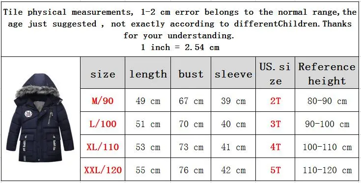 Outdoor Jacket For Boys Winter Hooded Zipper Outerwear Casual Baby Boys Velvet Thick Warm Coats Kids Clothing Fur Collar Parka