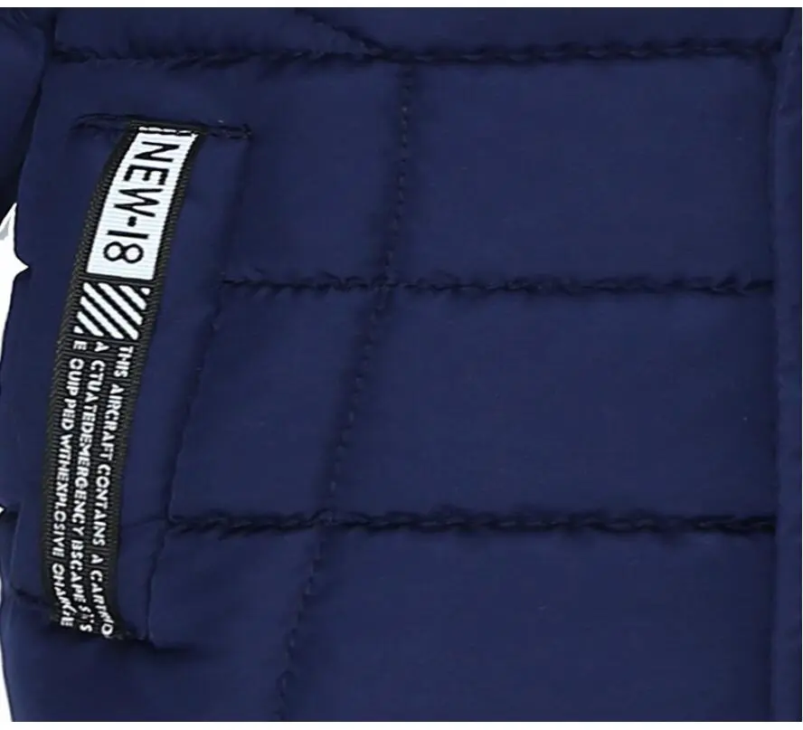 Outdoor Jacket For Boys Winter Hooded Zipper Outerwear Casual Baby Boys Velvet Thick Warm Coats Kids Clothing Fur Collar Parka