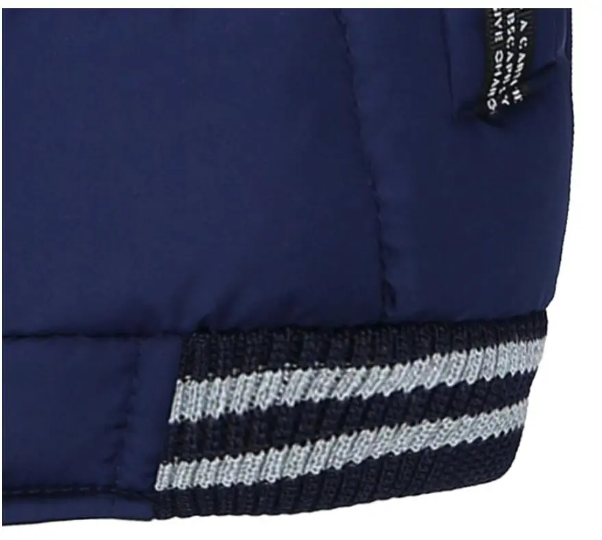 Outdoor Jacket For Boys Winter Hooded Zipper Outerwear Casual Baby Boys Velvet Thick Warm Coats Kids Clothing Fur Collar Parka