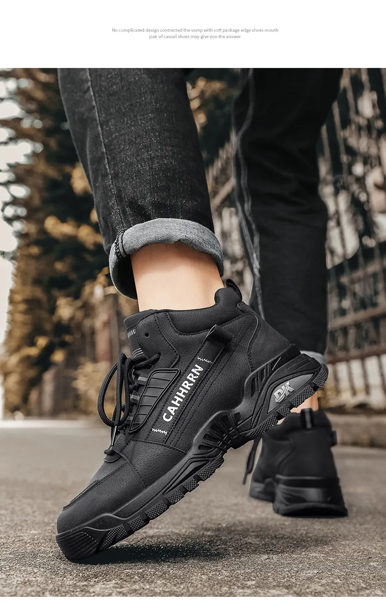 CYYTL Men's Boots Casual Winter Shoes High Top Luxury Ankle Leather Platform Work Safety Chelsea Tactical Cowboy Military Combat CYYTL Men's Boots Casual Winter Shoes High Top Luxury Ankle Leather Platform Work Safety Chelsea Tactical Cowboy Military Combat