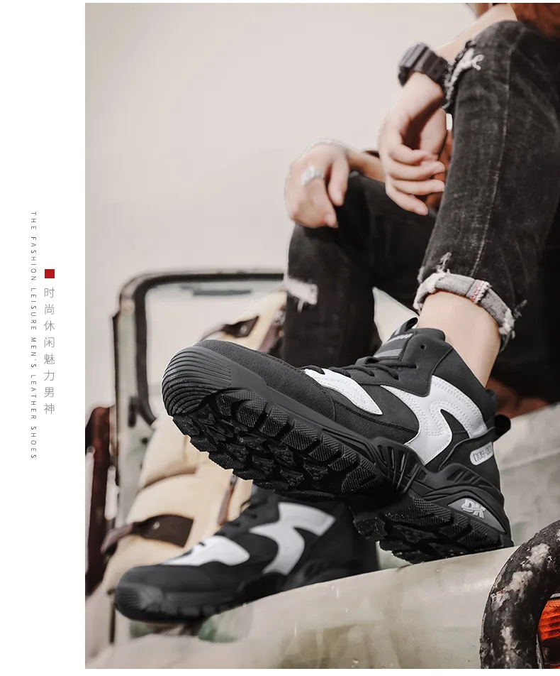 CYYTL Men's Boots Casual Winter Shoes High Top Luxury Ankle Leather Platform Work Safety Chelsea Tactical Cowboy Military Combat CYYTL Men's Boots Casual Winter Shoes High Top Luxury Ankle Leather Platform Work Safety Chelsea Tactical Cowboy Military Combat