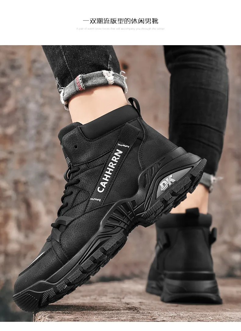 CYYTL Men's Boots Casual Winter Shoes High Top Luxury Ankle Leather Platform Work Safety Chelsea Tactical Cowboy Military Combat CYYTL Men's Boots Casual Winter Shoes High Top Luxury Ankle Leather Platform Work Safety Chelsea Tactical Cowboy Military Combat