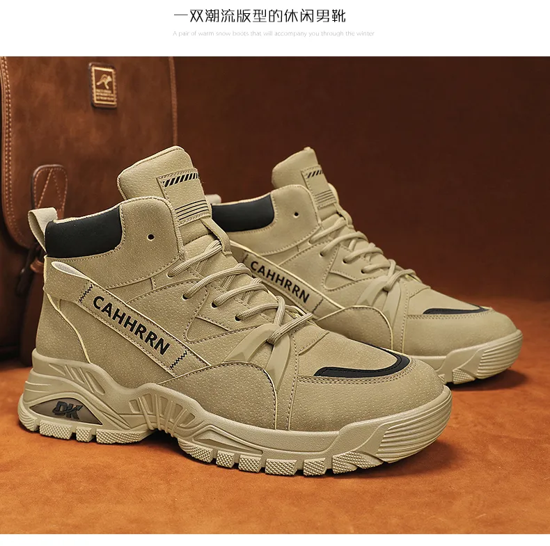 CYYTL Men's Boots Casual Winter Shoes High Top Luxury Ankle Leather Platform Work Safety Chelsea Tactical Cowboy Military Combat CYYTL Men's Boots Casual Winter Shoes High Top Luxury Ankle Leather Platform Work Safety Chelsea Tactical Cowboy Military Combat