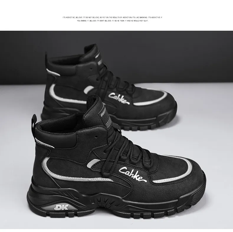CYYTL Men's Boots Casual Winter Shoes High Top Luxury Ankle Leather Platform Work Safety Chelsea Tactical Cowboy Military Combat CYYTL Men's Boots Casual Winter Shoes High Top Luxury Ankle Leather Platform Work Safety Chelsea Tactical Cowboy Military Combat