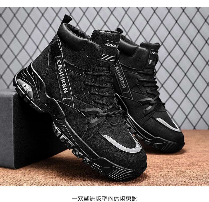 CYYTL Men's Boots Casual Winter Shoes High Top Luxury Ankle Leather Platform Work Safety Chelsea Tactical Cowboy Military Combat CYYTL Men's Boots Casual Winter Shoes High Top Luxury Ankle Leather Platform Work Safety Chelsea Tactical Cowboy Military Combat