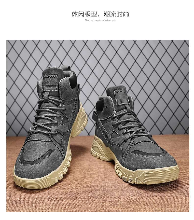 CYYTL Men's Boots Casual Winter Shoes High Top Luxury Ankle Leather Platform Work Safety Chelsea Tactical Cowboy Military Combat CYYTL Men's Boots Casual Winter Shoes High Top Luxury Ankle Leather Platform Work Safety Chelsea Tactical Cowboy Military Combat