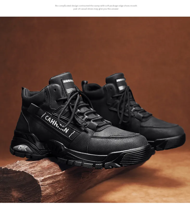 CYYTL Men's Boots Casual Winter Shoes High Top Luxury Ankle Leather Platform Work Safety Chelsea Tactical Cowboy Military Combat CYYTL Men's Boots Casual Winter Shoes High Top Luxury Ankle Leather Platform Work Safety Chelsea Tactical Cowboy Military Combat
