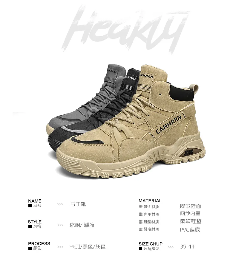 CYYTL Men's Boots Casual Winter Shoes High Top Luxury Ankle Leather Platform Work Safety Chelsea Tactical Cowboy Military Combat CYYTL Men's Boots Casual Winter Shoes High Top Luxury Ankle Leather Platform Work Safety Chelsea Tactical Cowboy Military Combat