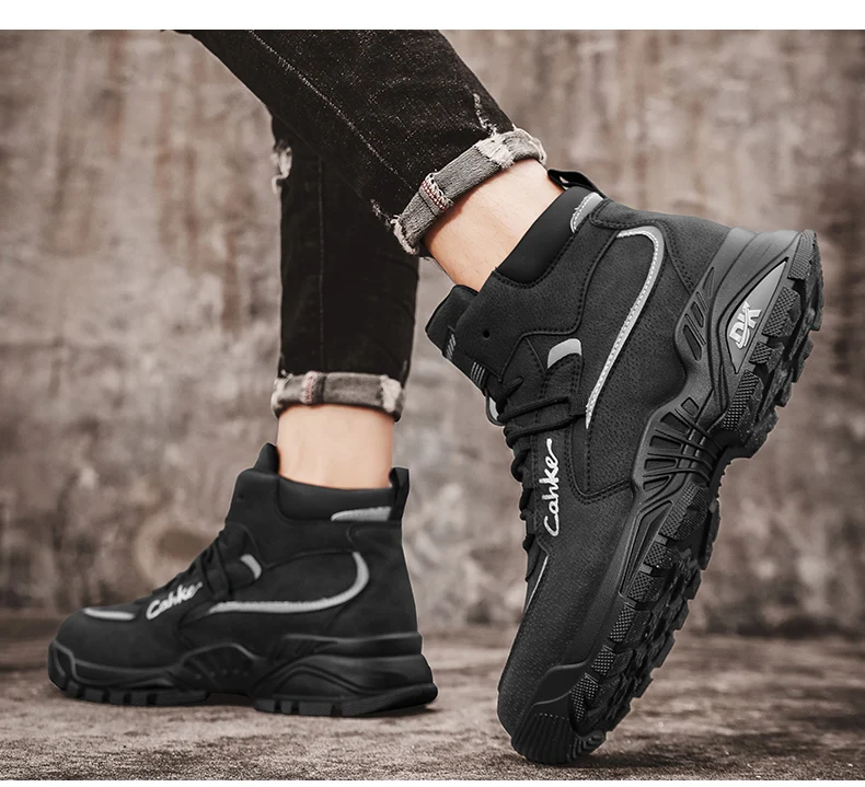 CYYTL Men's Boots Casual Winter Shoes High Top Luxury Ankle Leather Platform Work Safety Chelsea Tactical Cowboy Military Combat CYYTL Men's Boots Casual Winter Shoes High Top Luxury Ankle Leather Platform Work Safety Chelsea Tactical Cowboy Military Combat