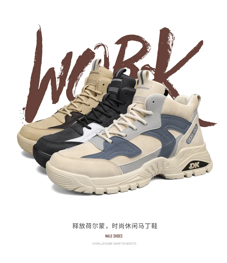 CYYTL Men's Boots Casual Winter Shoes High Top Luxury Ankle Leather Platform Work Safety Chelsea Tactical Cowboy Military Combat CYYTL Men's Boots Casual Winter Shoes High Top Luxury Ankle Leather Platform Work Safety Chelsea Tactical Cowboy Military Combat