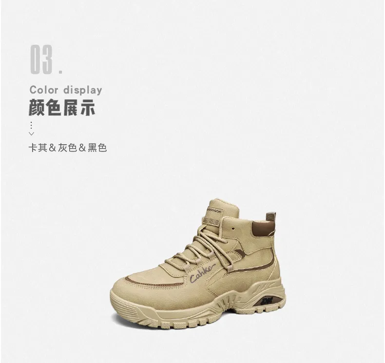 CYYTL Men's Boots Casual Winter Shoes High Top Luxury Ankle Leather Platform Work Safety Chelsea Tactical Cowboy Military Combat CYYTL Men's Boots Casual Winter Shoes High Top Luxury Ankle Leather Platform Work Safety Chelsea Tactical Cowboy Military Combat