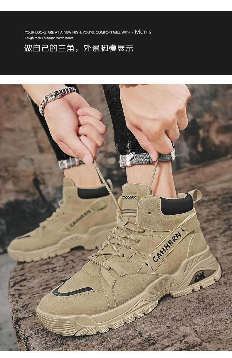 CYYTL Men's Boots Casual Winter Shoes High Top Luxury Ankle Leather Platform Work Safety Chelsea Tactical Cowboy Military Combat CYYTL Men's Boots Casual Winter Shoes High Top Luxury Ankle Leather Platform Work Safety Chelsea Tactical Cowboy Military Combat
