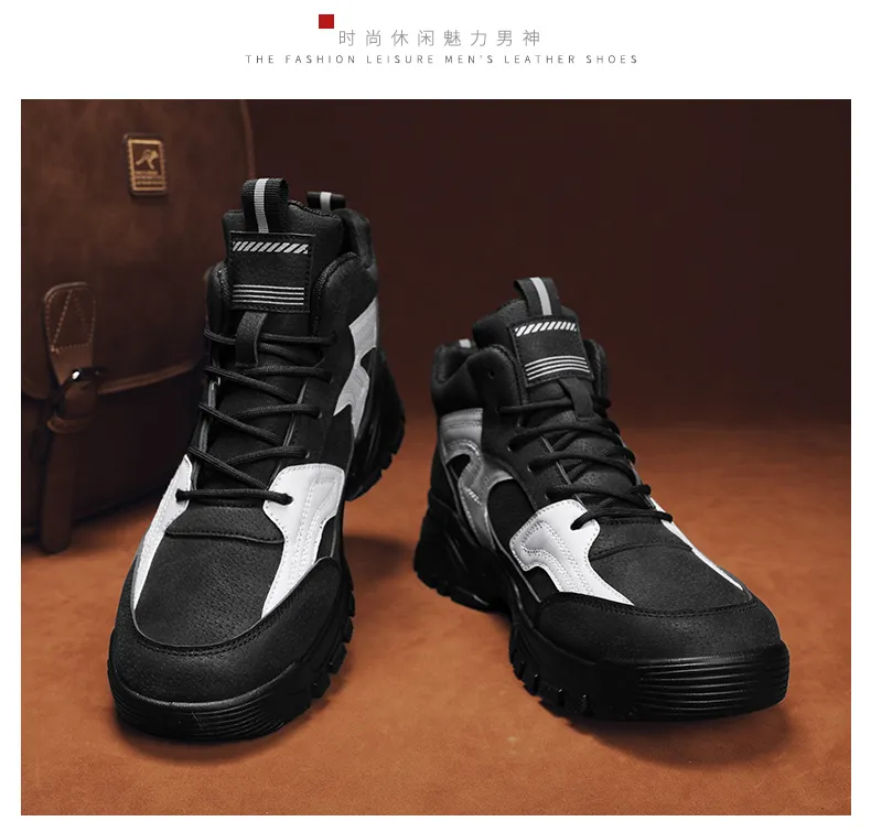 CYYTL Men's Boots Casual Winter Shoes High Top Luxury Ankle Leather Platform Work Safety Chelsea Tactical Cowboy Military Combat CYYTL Men's Boots Casual Winter Shoes High Top Luxury Ankle Leather Platform Work Safety Chelsea Tactical Cowboy Military Combat