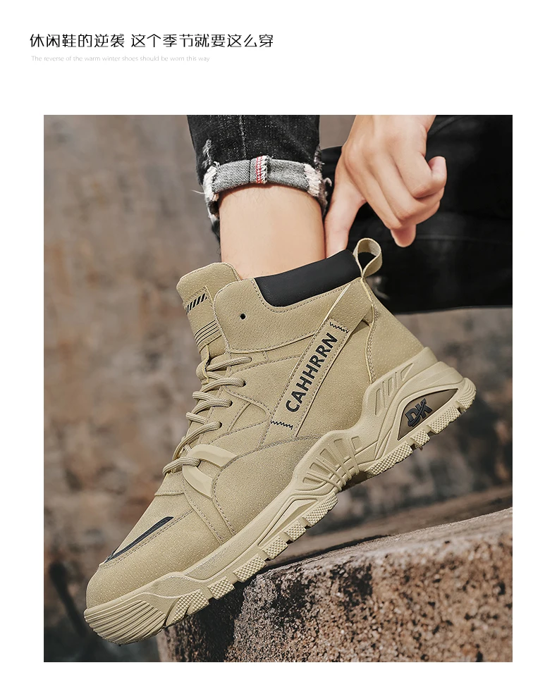 CYYTL Men's Boots Casual Winter Shoes High Top Luxury Ankle Leather Platform Work Safety Chelsea Tactical Cowboy Military Combat CYYTL Men's Boots Casual Winter Shoes High Top Luxury Ankle Leather Platform Work Safety Chelsea Tactical Cowboy Military Combat