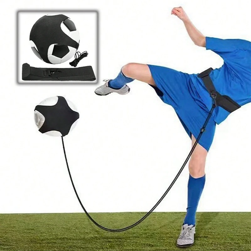 Football Club Training Belts Soccer Ball Kicking Strap Adult Kids Football Control Trainer Adjustable Waist Belt Solo Practice Football Club Training Belts Soccer Ball Kicking Strap Adult Kids Football Control Trainer Adjustable Waist Belt Solo Practice